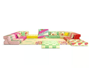 MAH JONG - ASA KENZO TAKADA - Corner sectional fabric sofa _ Roche Bobois